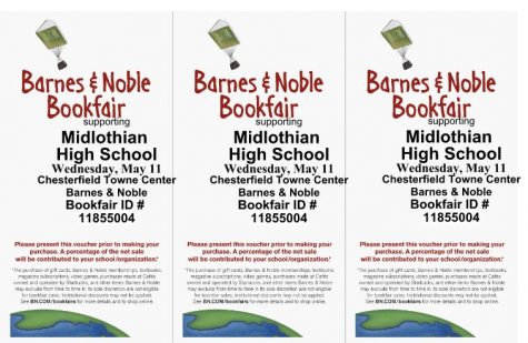 English Department Barnes & Noble Book Fair