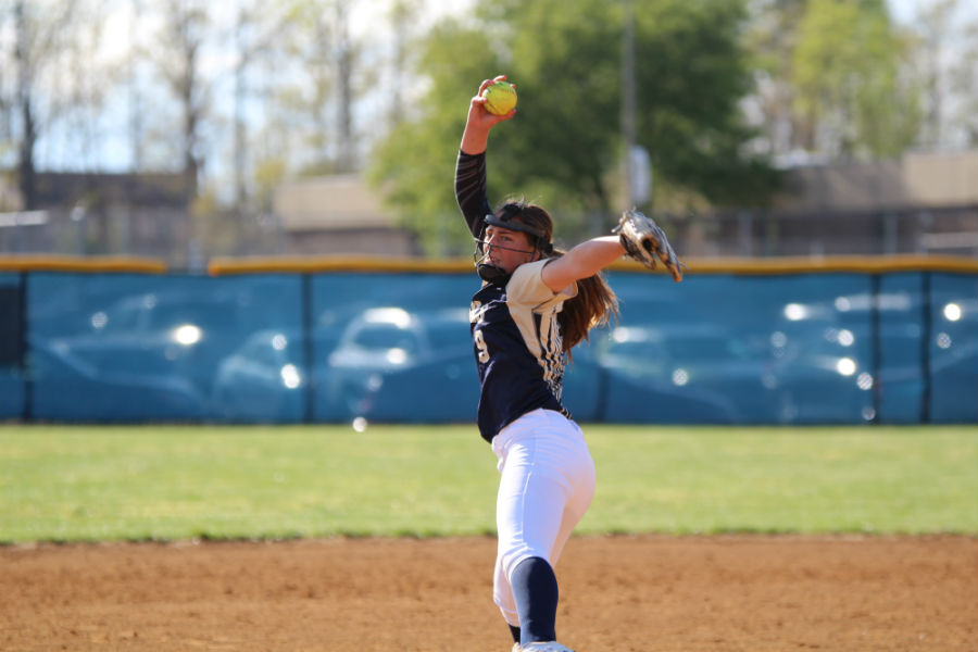Abby White resumes her role as starting pitcher for the Lady Trojans.