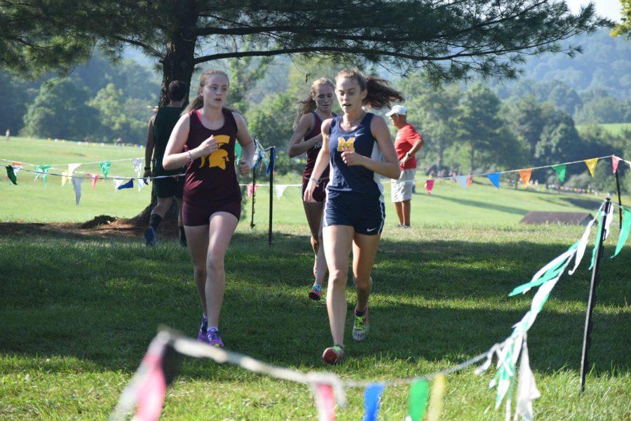 Ashlyn Ferguson mentally prepares to climb the next hill.