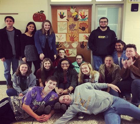 Happy Thanksgiving from Mrs. Hill’s senior Dual Enrollment English class!