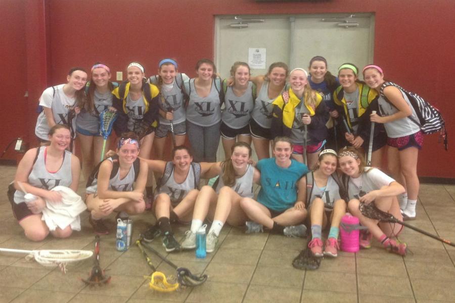Back row: Morgan, Kenley, Katie, Ellen, Alyssa, Jenna, Claire, Emily, Isobel, Megan, and Emily
Front row: Bryce, Olivia, Emily, Annika, Natalie, Mya, and Margeux