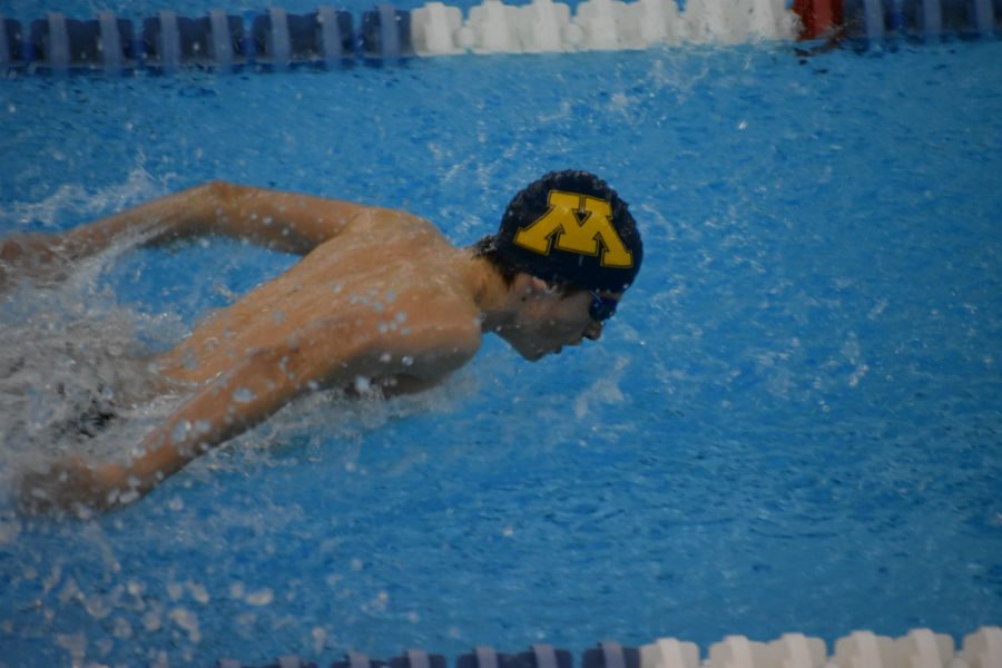 Alexi Gentz glides well in the butterfly category. 