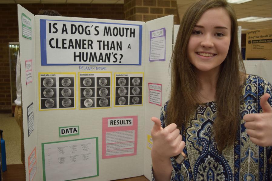 Delaney Novaks science experiment:  Is A Dogs Mouth Cleaner than a Humans?