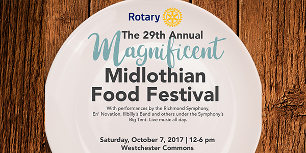 Midlothian Food Festival Flyer