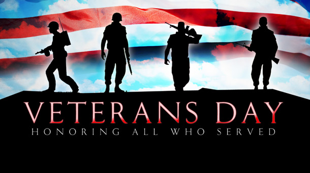 Thank you for your service, veterans!
