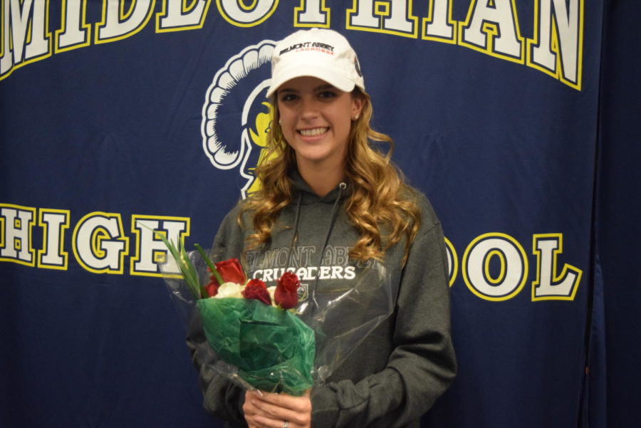 Katie Call will play lacrosse at Belmont Abbey next year.