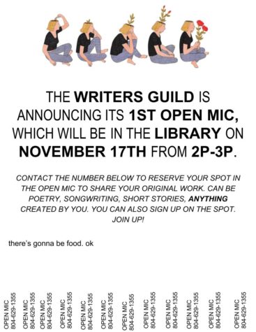 Writers Guild Open Mic
