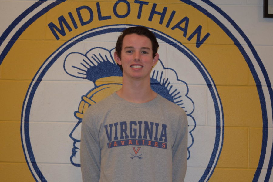 Kyle Daniluk received an acceptance from UVA.