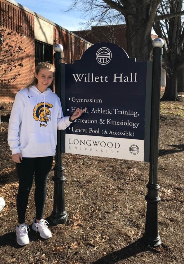 Midlo sophomore Cameron Long attends an Athletic Training Workshop at Longwood University.