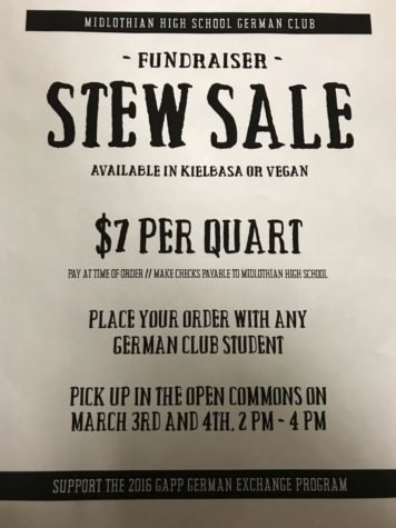 German Club Selling Traditional Stew