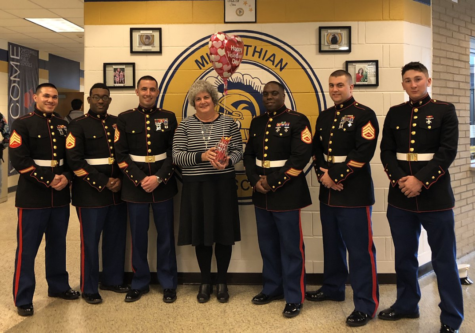 Marines Deliver Special Valentine
