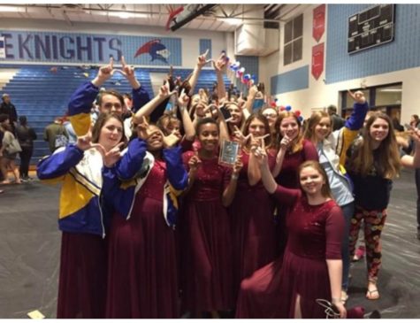 Winterguard Takes Victory