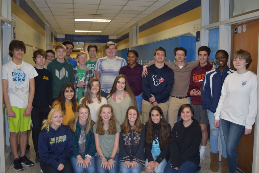 Mrs. Rekitos class writes letters to Marjory Stoneman Douglas High School.