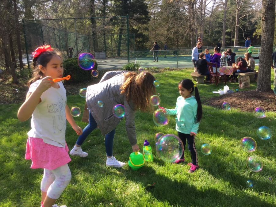 Homework+Helpers+Easter+Egg+Hunt%3A+The+HH+kids+had+a+great+time+blowing+bubbles+and+creating+crafts.