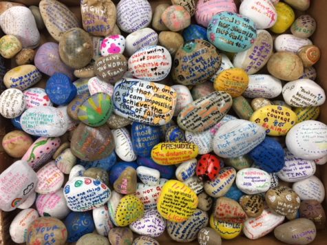 Mrs. Tullys AP Literature inspirational rock project sought to prove that literature has the power to inspire.