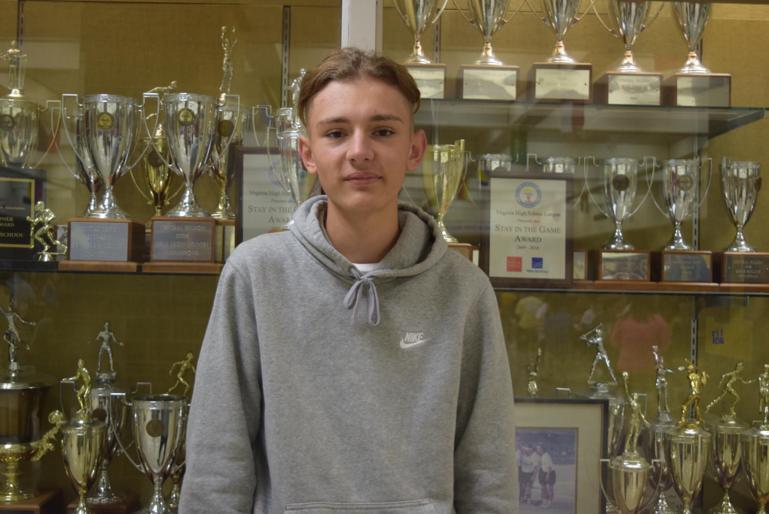 Junior Corentin Sintin arrived in the United States on August 28, 2018.