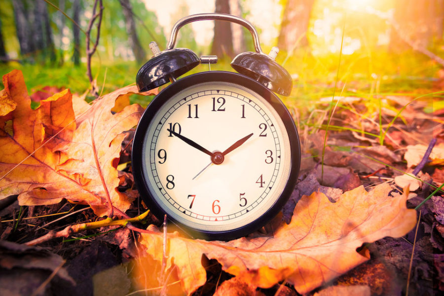 Daylight Savings Time ends on November 4th. 