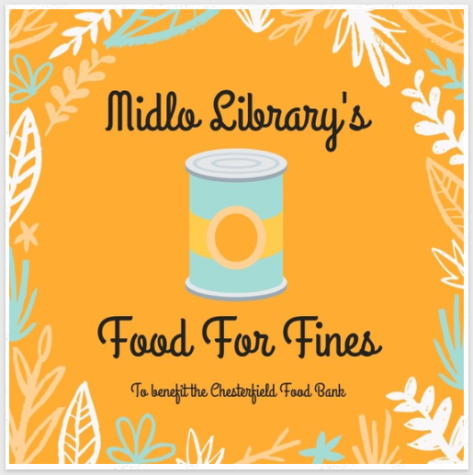 Midlo Library’s Food For Fines