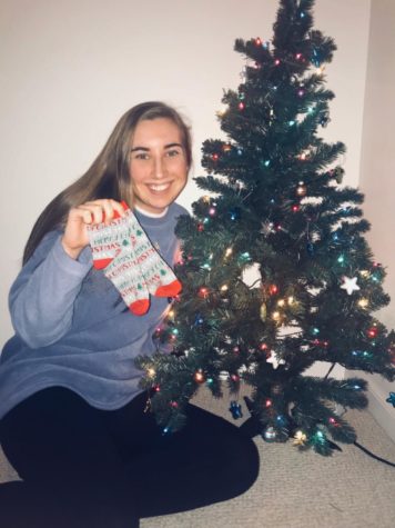 Czenczek Rocks Her Socks for Holiday Spirit