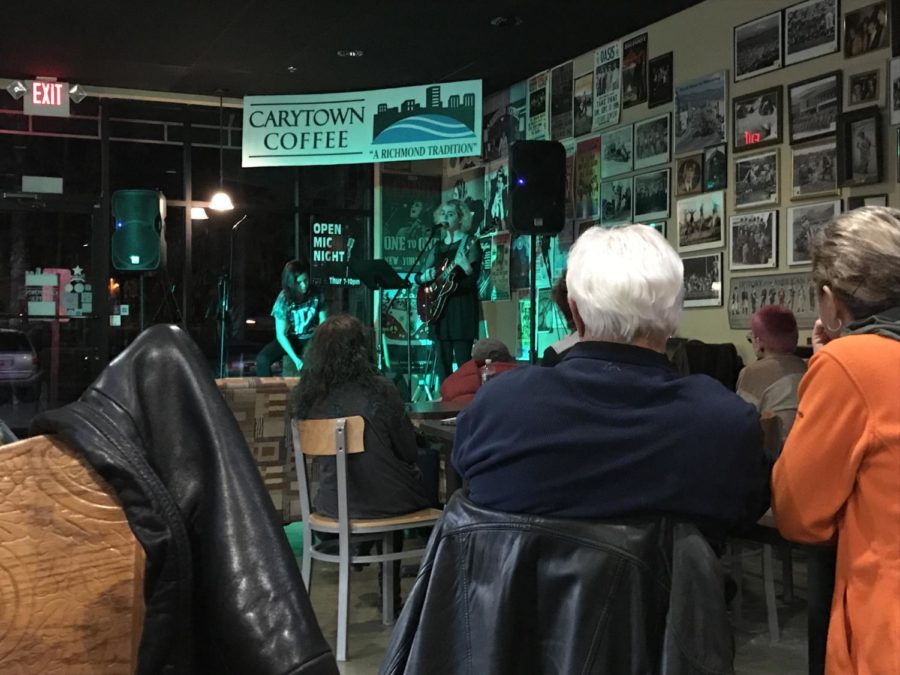 Carytown Coffee hosts a open mic night every Thursday between 7-10pm.