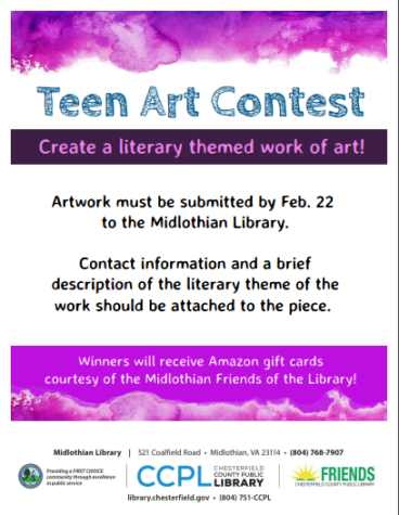 Showcase Your Art at the Midlothian Public Library