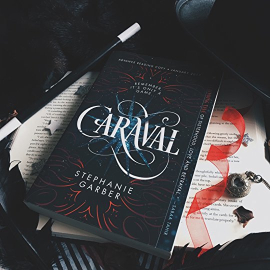 Stephanie Garbers Caraval astounds readers with deep descriptions and unique plot.