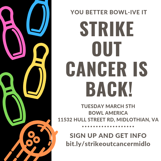 Join the Strike Out Cancer initiative!