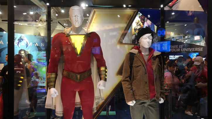 Shazam! costumes naturally draw the attention to all audiences.