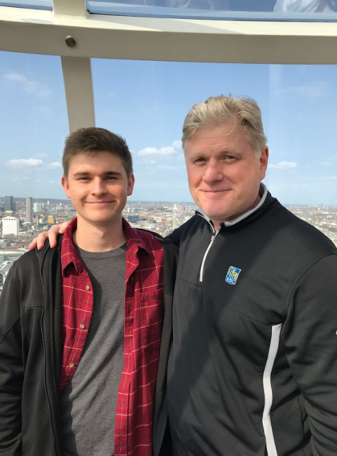 Jack Williams and his father find themselves captivated by the view of London from the top of the London Eye.