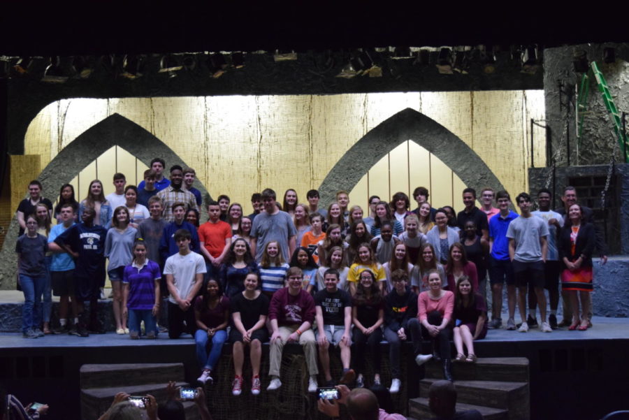All 95 students who receive nominations for RISE awards celebrate at the ceremony on Friday, May 3, 2019.