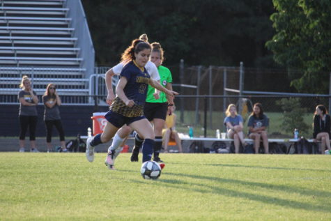 Lady Trojans Battle the Louisa Lions