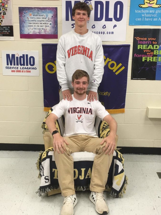 Joe Hester and Will Pomeroy are excited for their times together at UVA.