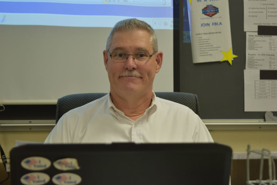 Mr. Steve Scherer retires from teaching at Midlo in 2019 after a long, successful career in the classroom.