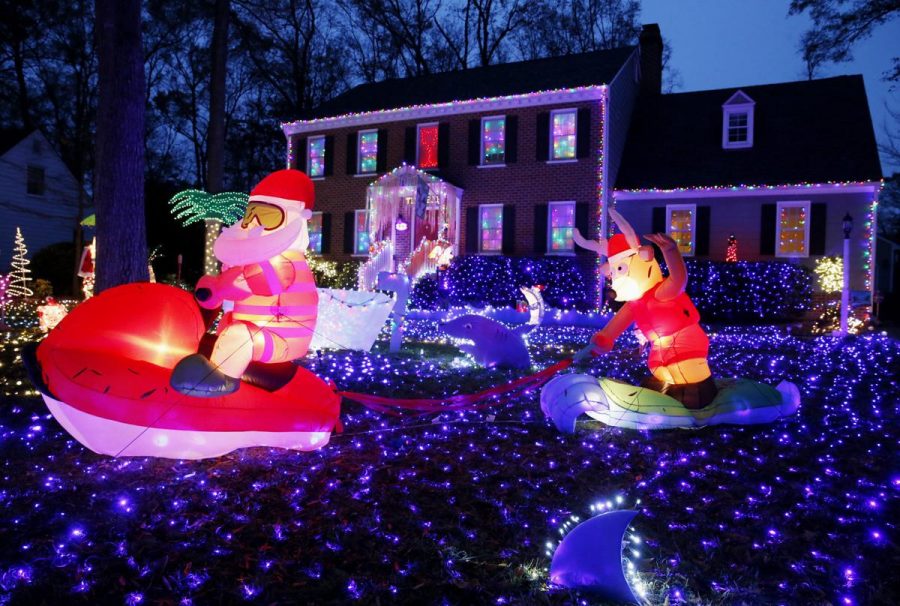 Visit holiday lights attractions, such as Christmas Street, to start a new tradition.