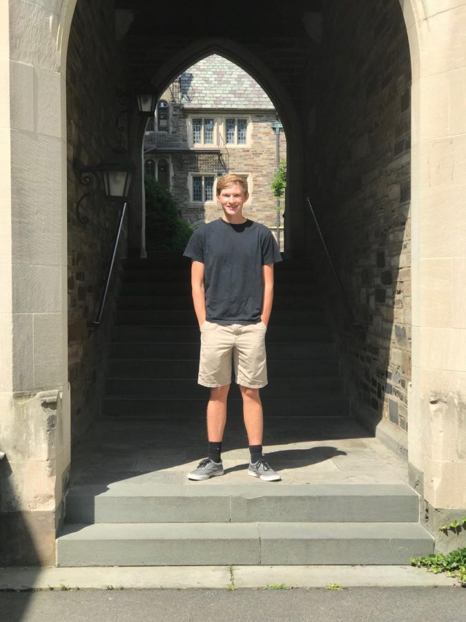 Jakob Marshall tours colleges in preparation for his senior year. 