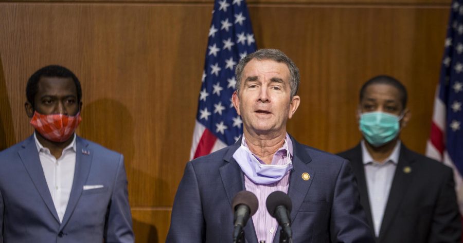  Virginia Governor Ralph Northam announced new COVID-19 restrictions during his press conference on December 10, 2020.