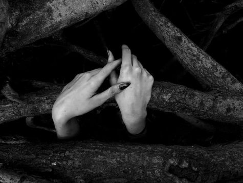 Senior Libby Friedman won a Gold Key for her photograph with the title of “Easing Into Darkness.” Libby found success in editing the image she took of her friend Abigail Van Eerden’s hands. She looks forward to taking pictures as a hobby beyond high school and exploring digital media.