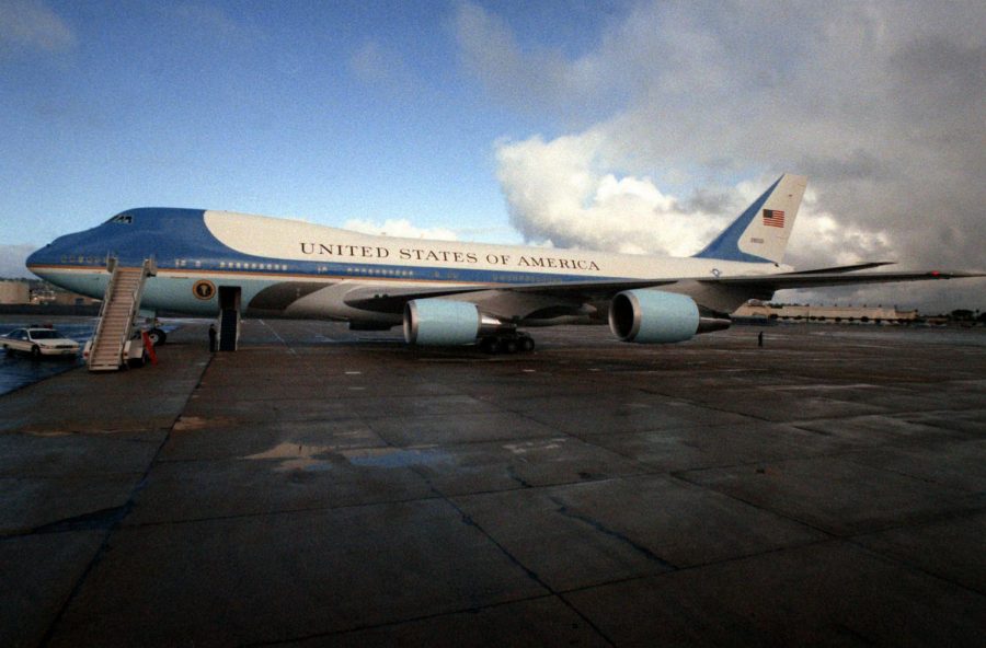 Air Force One serves as the private presidential jet for chief executives.