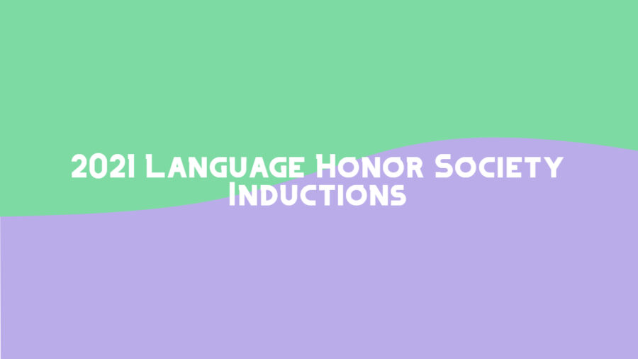 The Midlo language honor societies induct new members!
