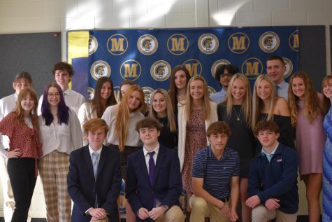 Midlothian High Schools National Business Honor Society welcomes its new inductees.