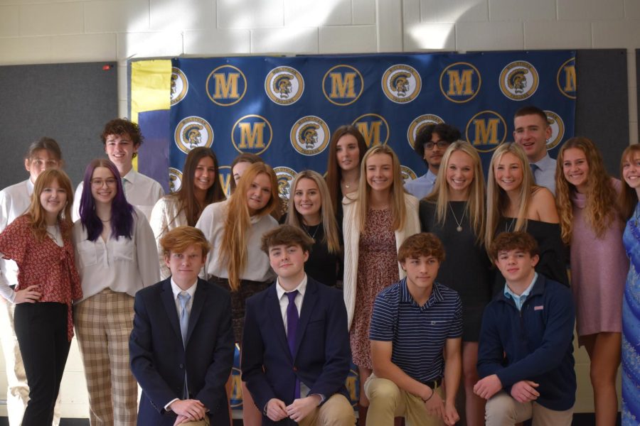 Midlothian High Schools National Business Honor Society welcomes its new inductees.