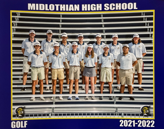 The 2021-2022 Midlo Golf Team