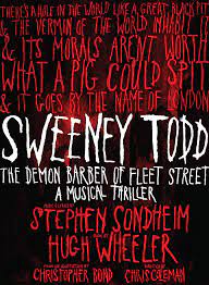 Sweeney Todd the musical opens in May, 2022 at Midlo.