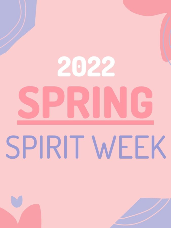 Setting up for Spring Break with Spirit Week