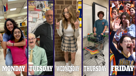 Students go all out for Spirit Week right before Spring Break.