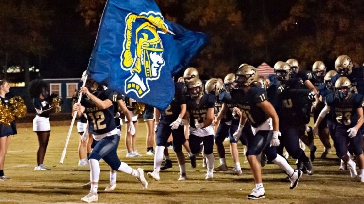 Midlothian Trojans Football making history with their first playoff win in school history.