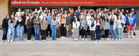 Nearly 100 students visit Spanish art at the National Gallery of Art in Washington D.C.